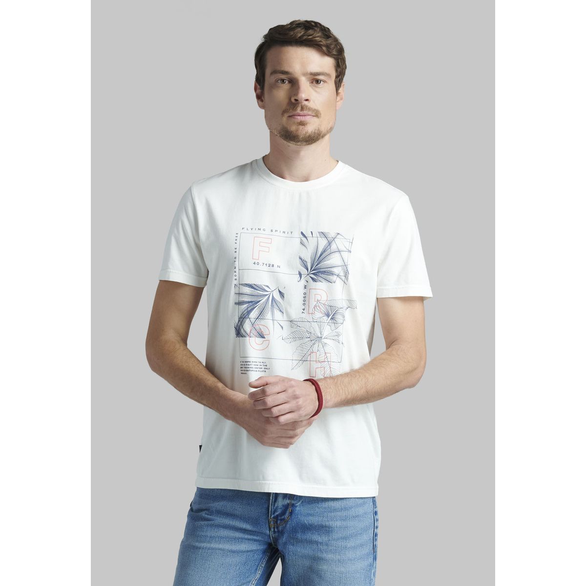 FEROUCH - Polera Ohio Blanco Ferouch