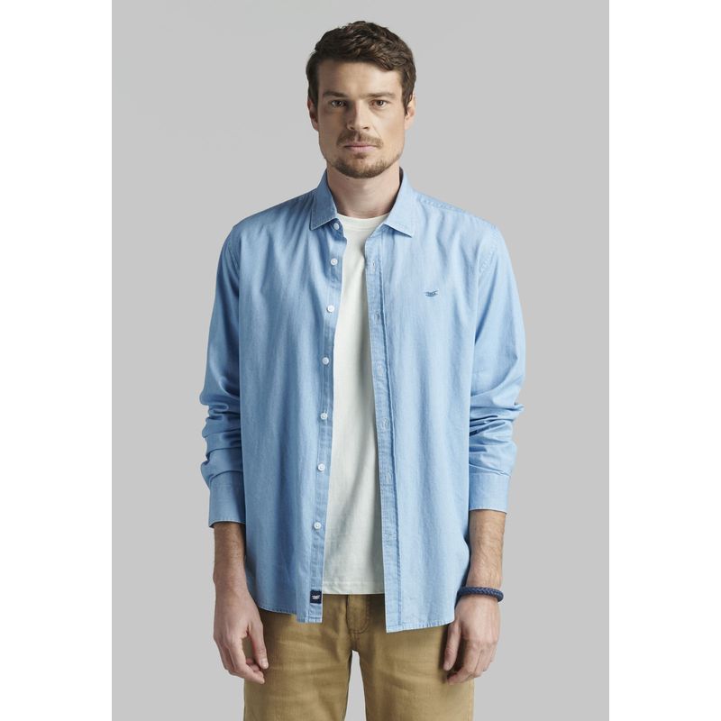 FEROUCH - Camisa Denim Manhattan Azul Ferouch