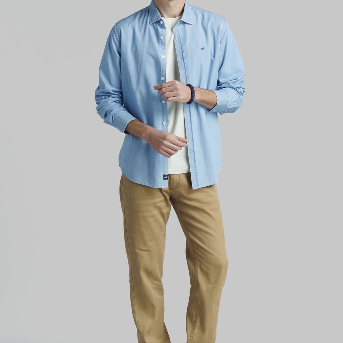FEROUCH - Camisa Denim Manhattan Azul Ferouch