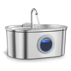 GENERICO - Bebedero Para Mascotas Automático Acero Inoxidable 32l
