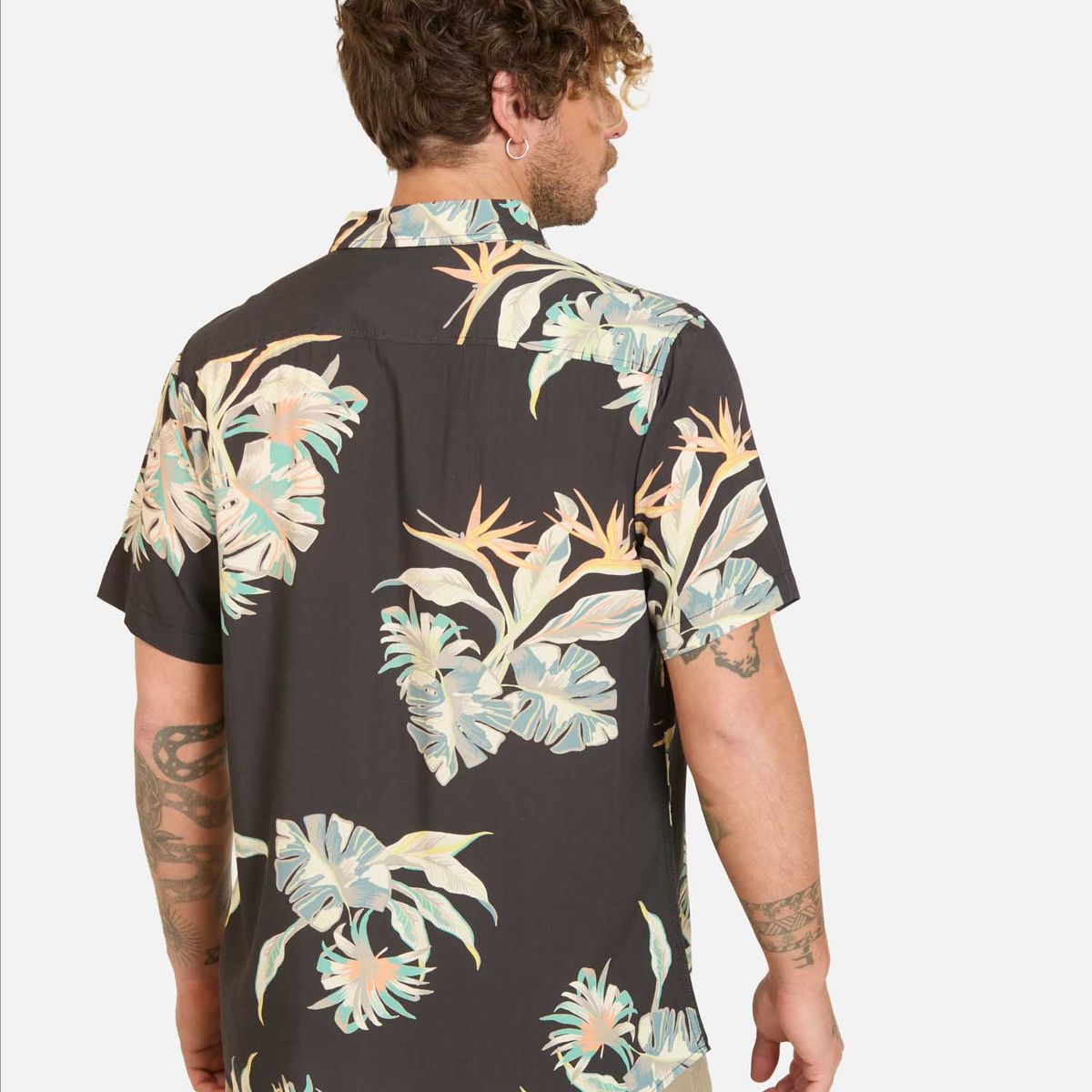 RIP CURL - Camisa MC Swellzone Multicolor Hombre Rip Curl - Multicolor