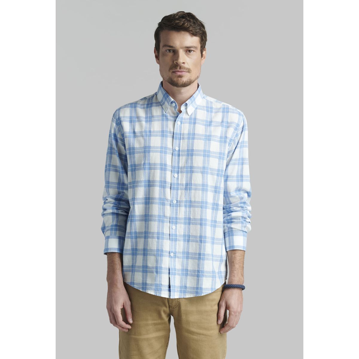 FEROUCH - Camisa Berkeley Celeste Ferouch