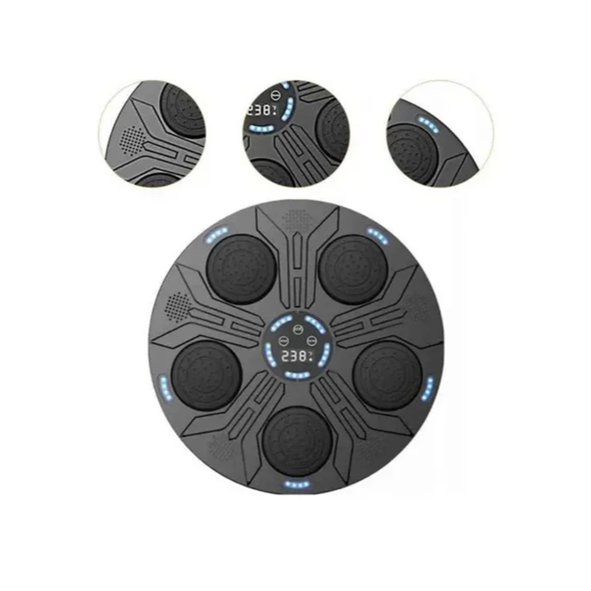 GENERICO - Maquina De Boxeo Musical + Guantes Bluetooth Inteligente