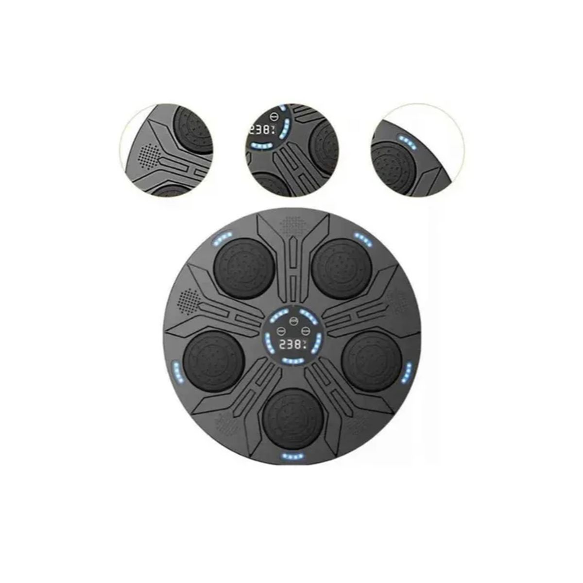 GENERICO - Maquina De Boxeo Musical + Guantes Bluetooth Inteligente