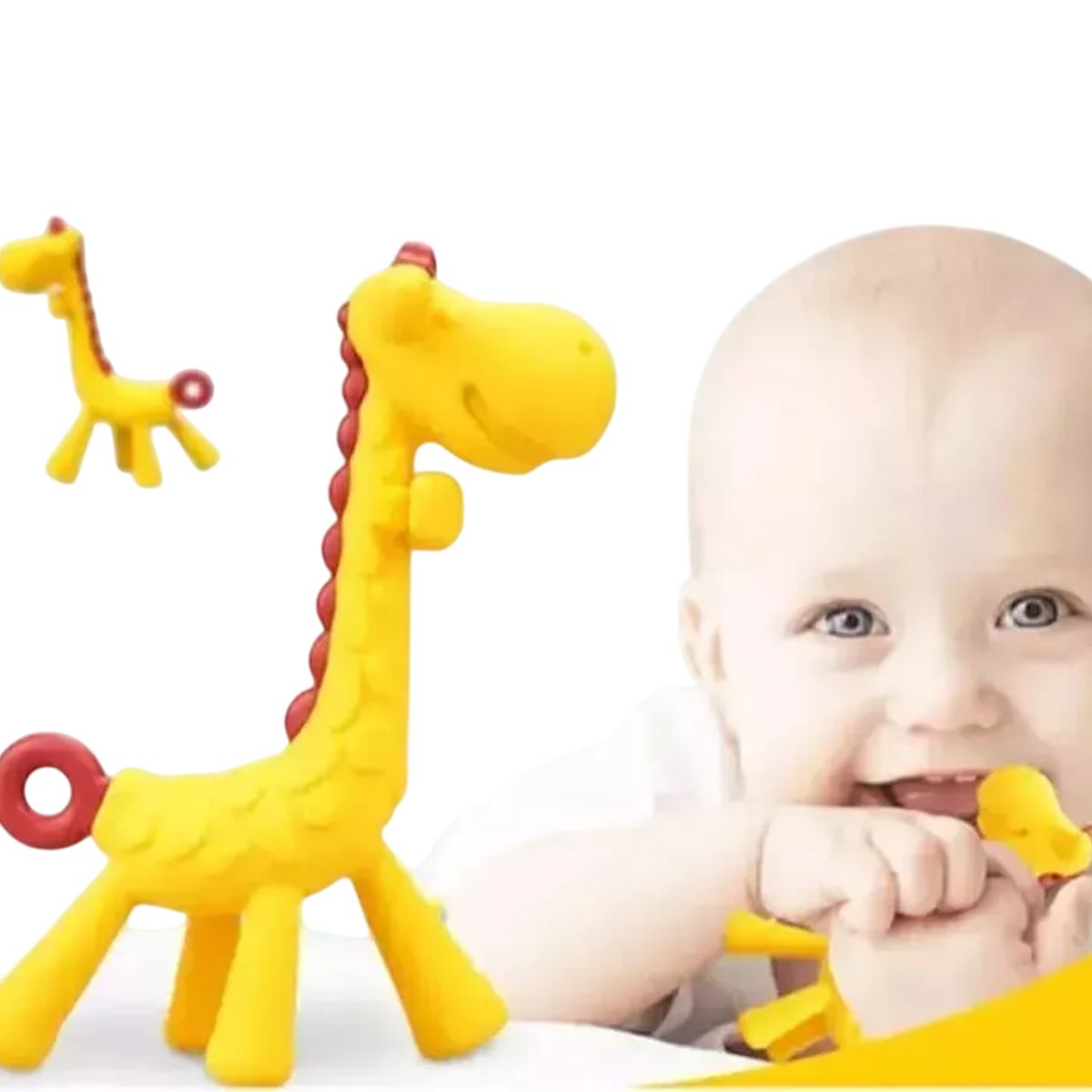 GENERICO - Mordedor Jirafa Para Bebés Con Estuche