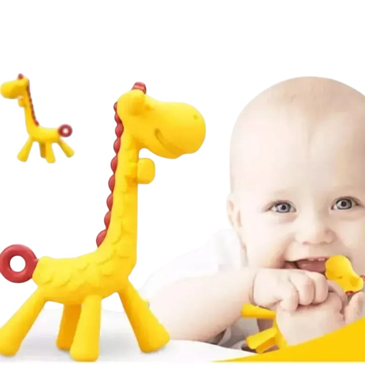 GENERICO - Mordedor Jirafa Para Bebés Con Estuche
