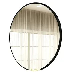 CRUSEC - Espejo Circular De Pared Elegante Redondo 80cm De Diametro…