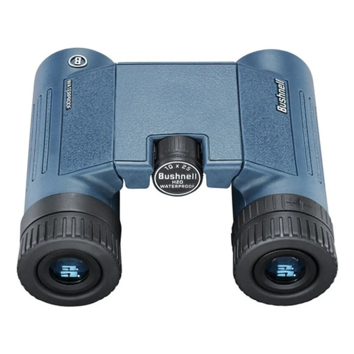 BUSHNELL - Binocular Bushnell H2o 10x25 Bak-4 Azul Acero