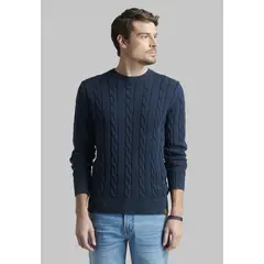 FEROUCH - Sweater Cambridge Sport Azul