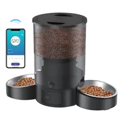 RAGNAR - Dispensador De Comida Para Gatos-perros Automático Con Wifi
