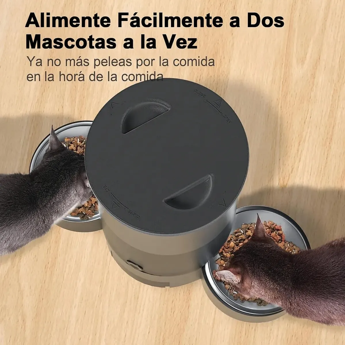 RAGNAR - Dispensador De Comida Para Gatos-perros Automático Con Wifi