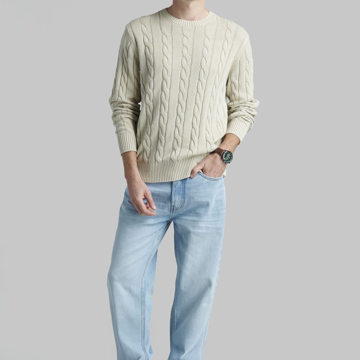 FEROUCH - Sweater Cambridge Sport Beige Ferouch