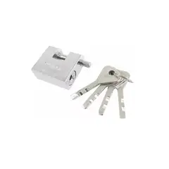 GENERICO - Candado Cuadrado Stelar 80mm Seguridad Anticizalla