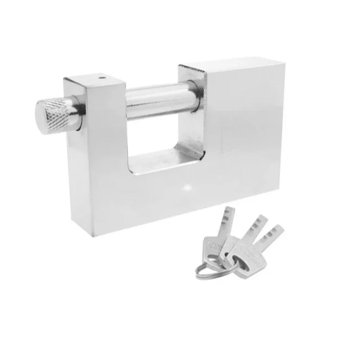 GENERICO - Candado Cuadrado Stelar 80mm Seguridad Anticizalla