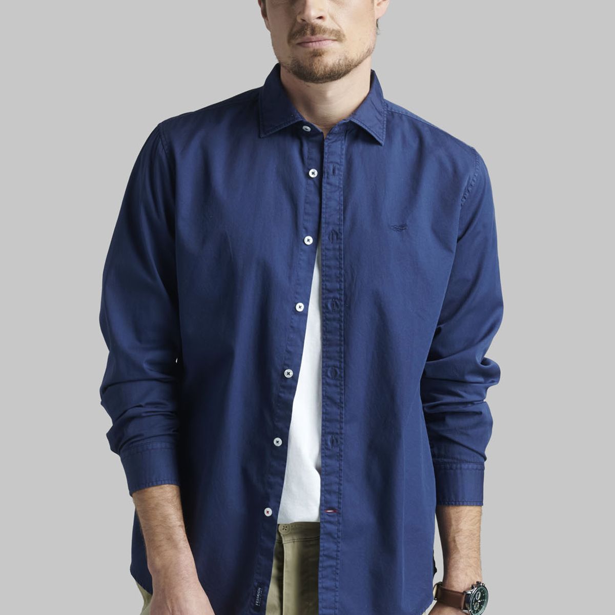 FEROUCH - Camisa Ohio Azul Ferouch