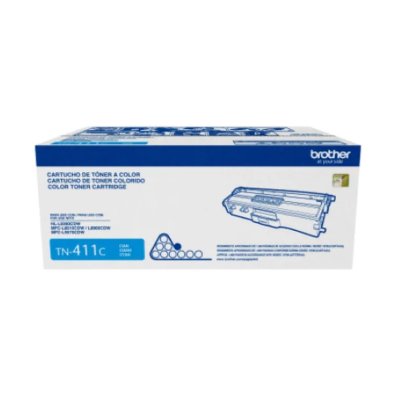 BROTHER - Brother Toner TN-411 Cyan TN411