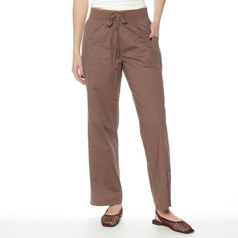 WADOS - PANTALON SOLIDO PRETINA ELASTICADA CON PABILO BASTA AJUSTABLE