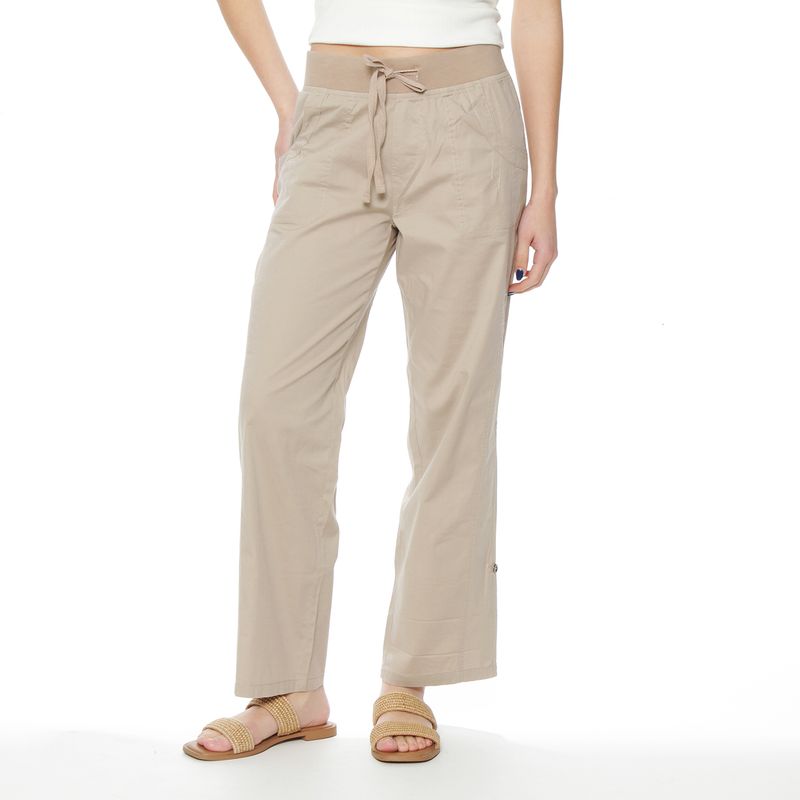 WADOS - PANTALON SOLIDO PRETINA ELASTICADA CON PABILO BASTA AJUSTABLE
