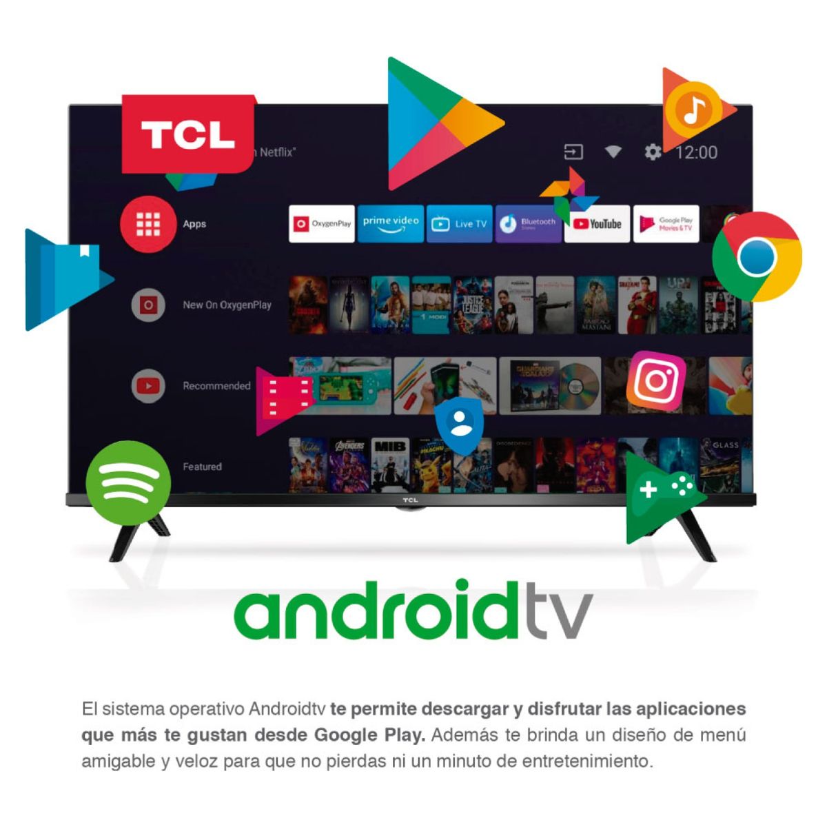 TCL - LED Smart TV 40" TCL-40S65 Full HD TCL