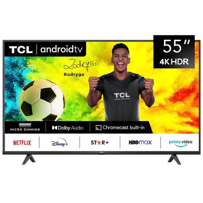 TCL - LED Smart TV 55" TCL-55P615 TCL