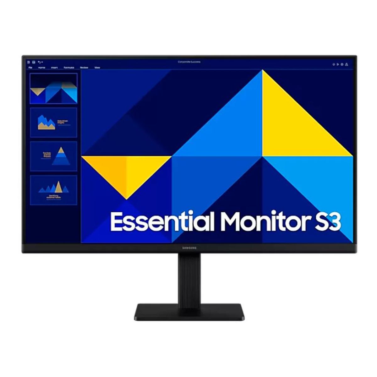 SAMSUNG - Monitor Samsung Essential S3 22 S30GD IPS 100Hz 5ms FHD LS22D300GALXZS