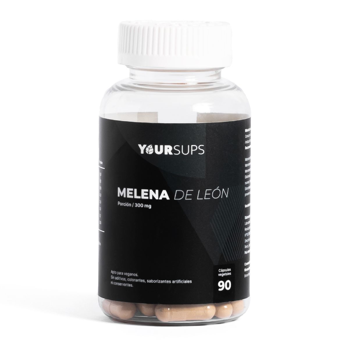 GENERICO - Melena de Leon 300mg 90 caps vegetales Yoursups
