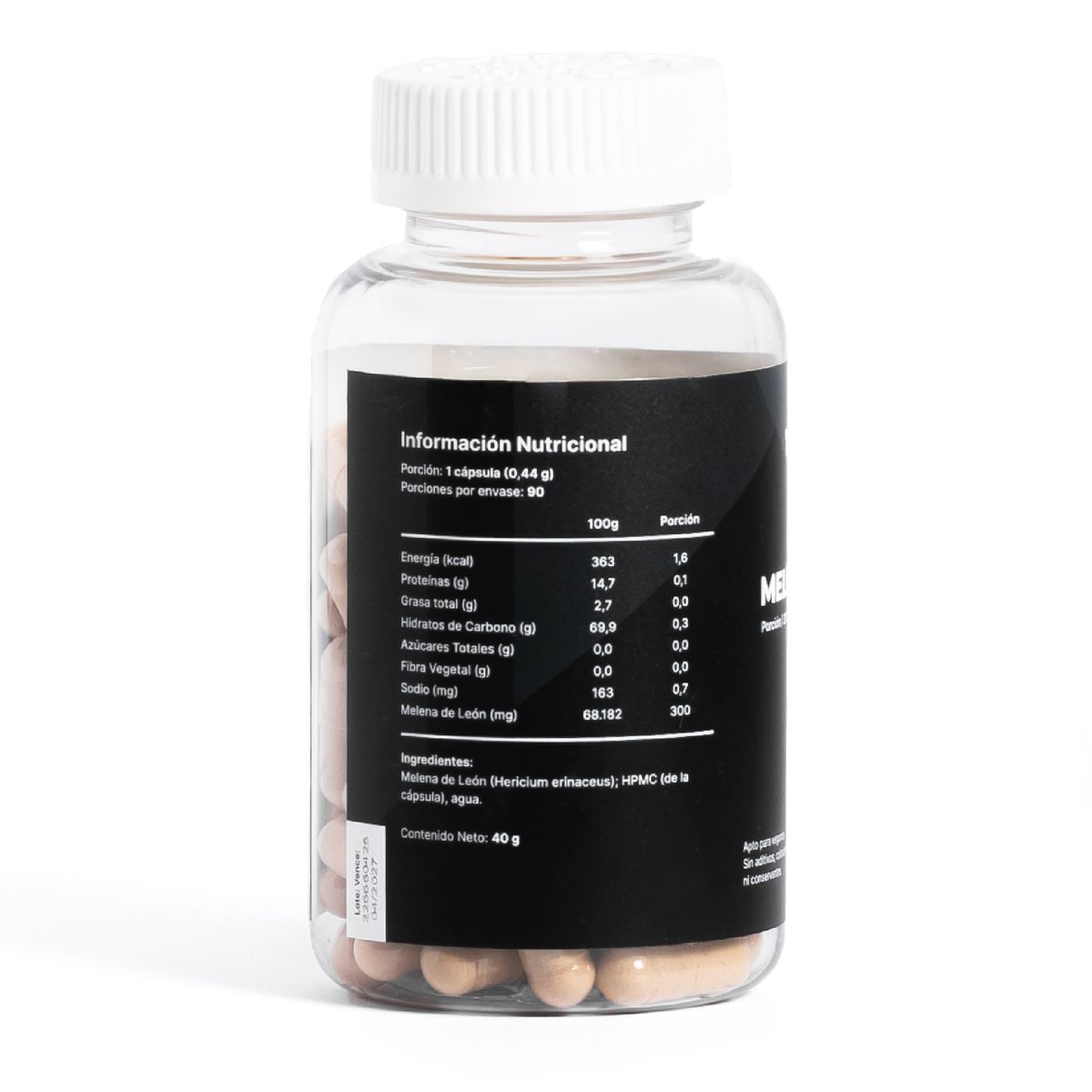 GENERICO - Melena de Leon 300mg 90 caps vegetales Yoursups
