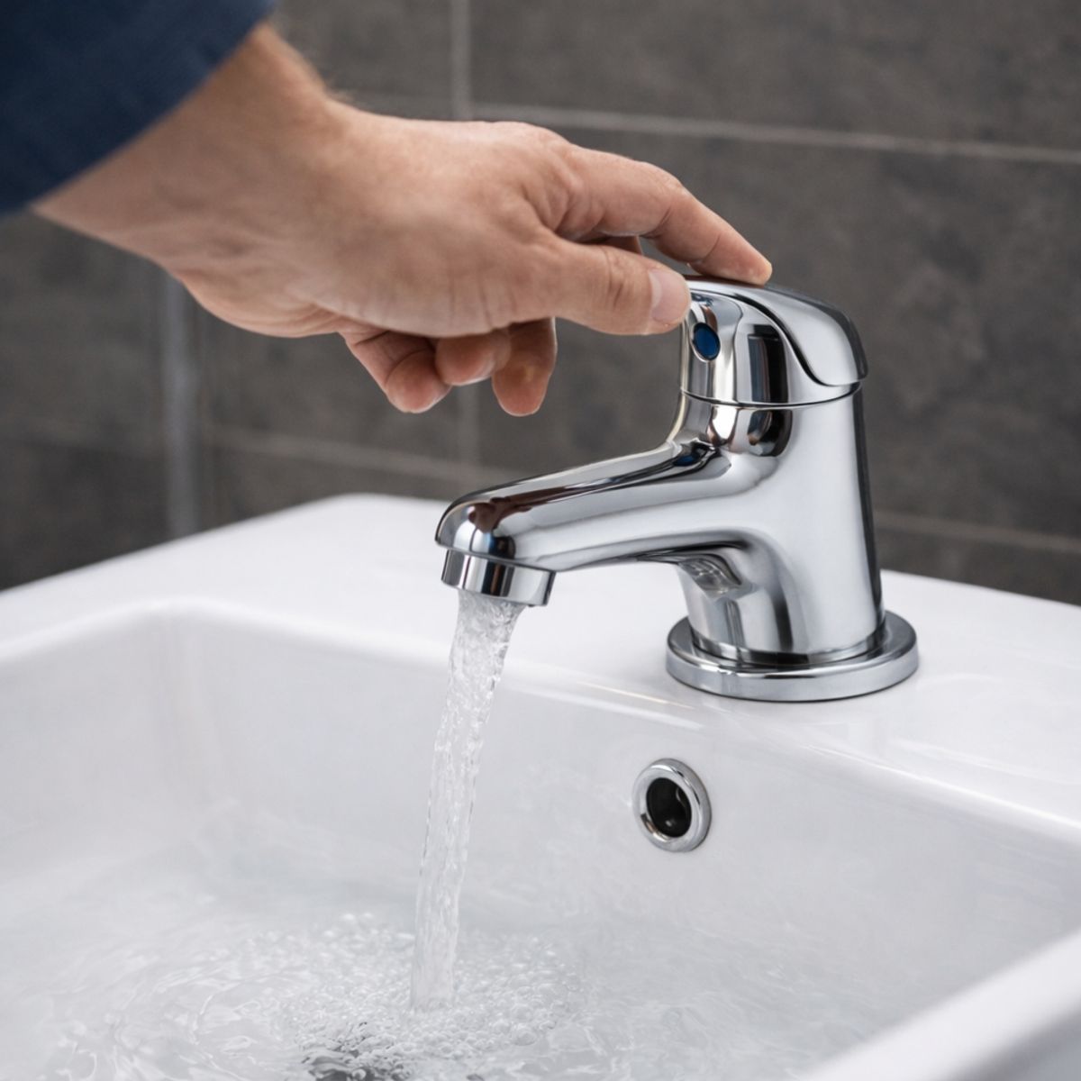 FANALOZA - Llave Monomando Lavamanos Colina Fanaloza Garantia 5 Años