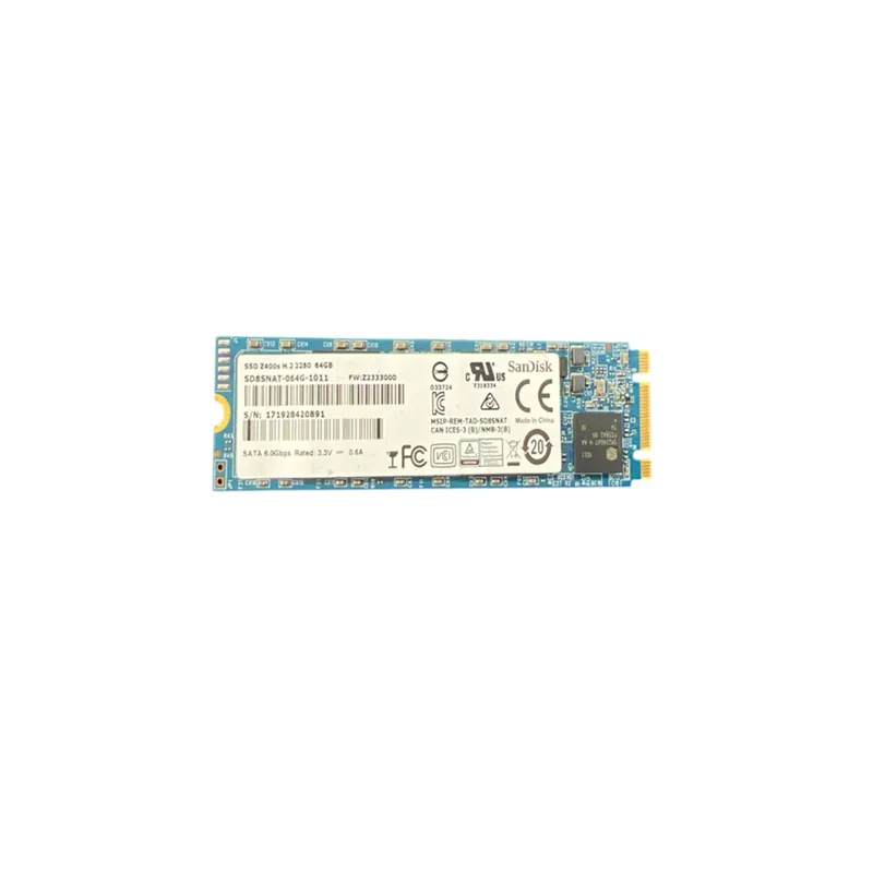 SANDISK - Disco ssd M.2 sata 64 gb  SanDisk SSD grado a