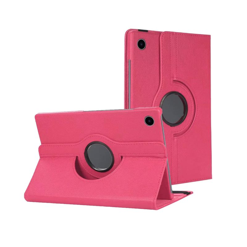 JOIGO - Carcasa Funda Para Tab Samsung A9 Normal Giratorias Fucsia