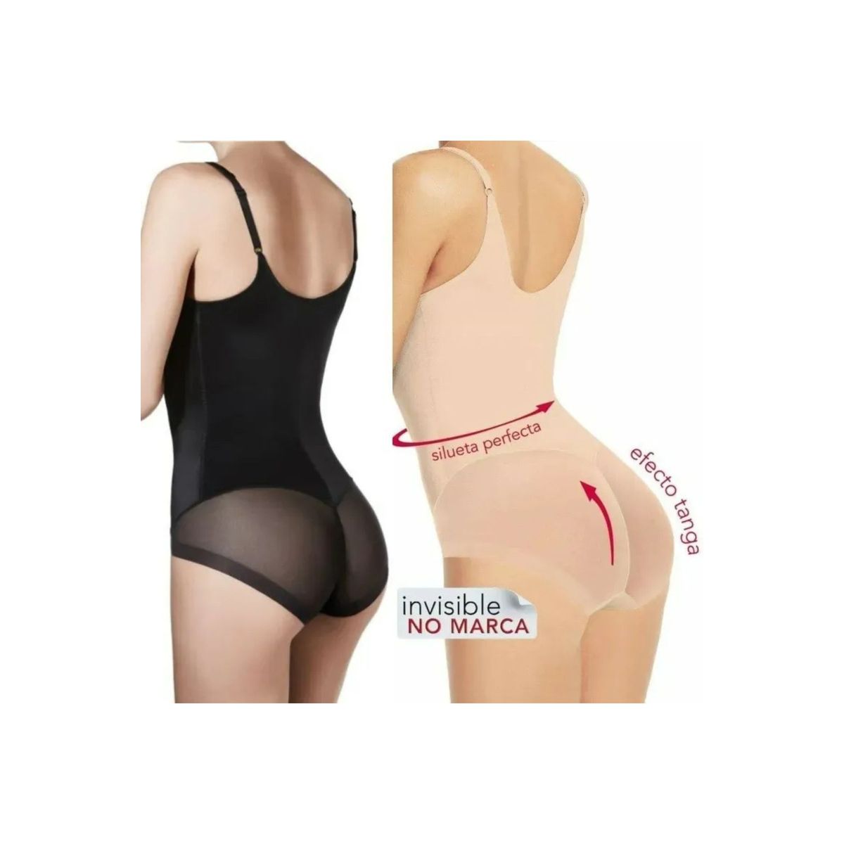 LOOK SHOP - Body Mujer Ajustable Modelador Silueta Perfecta Y Push Up 795