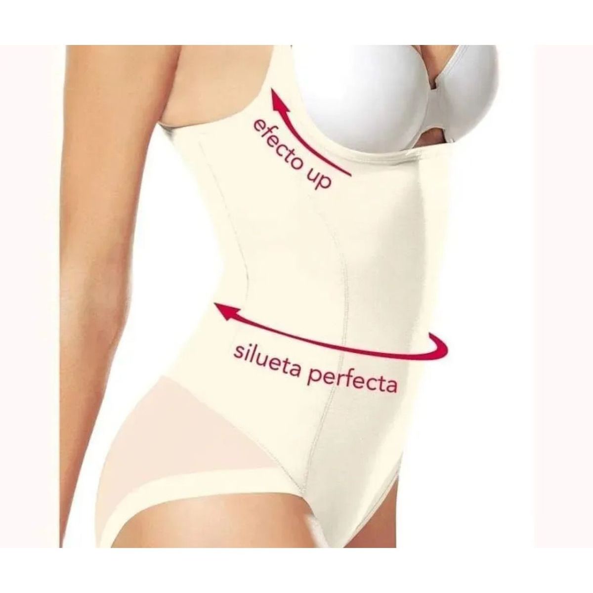LOOK SHOP - Body Mujer Ajustable Modelador Silueta Perfecta Y Push Up 795