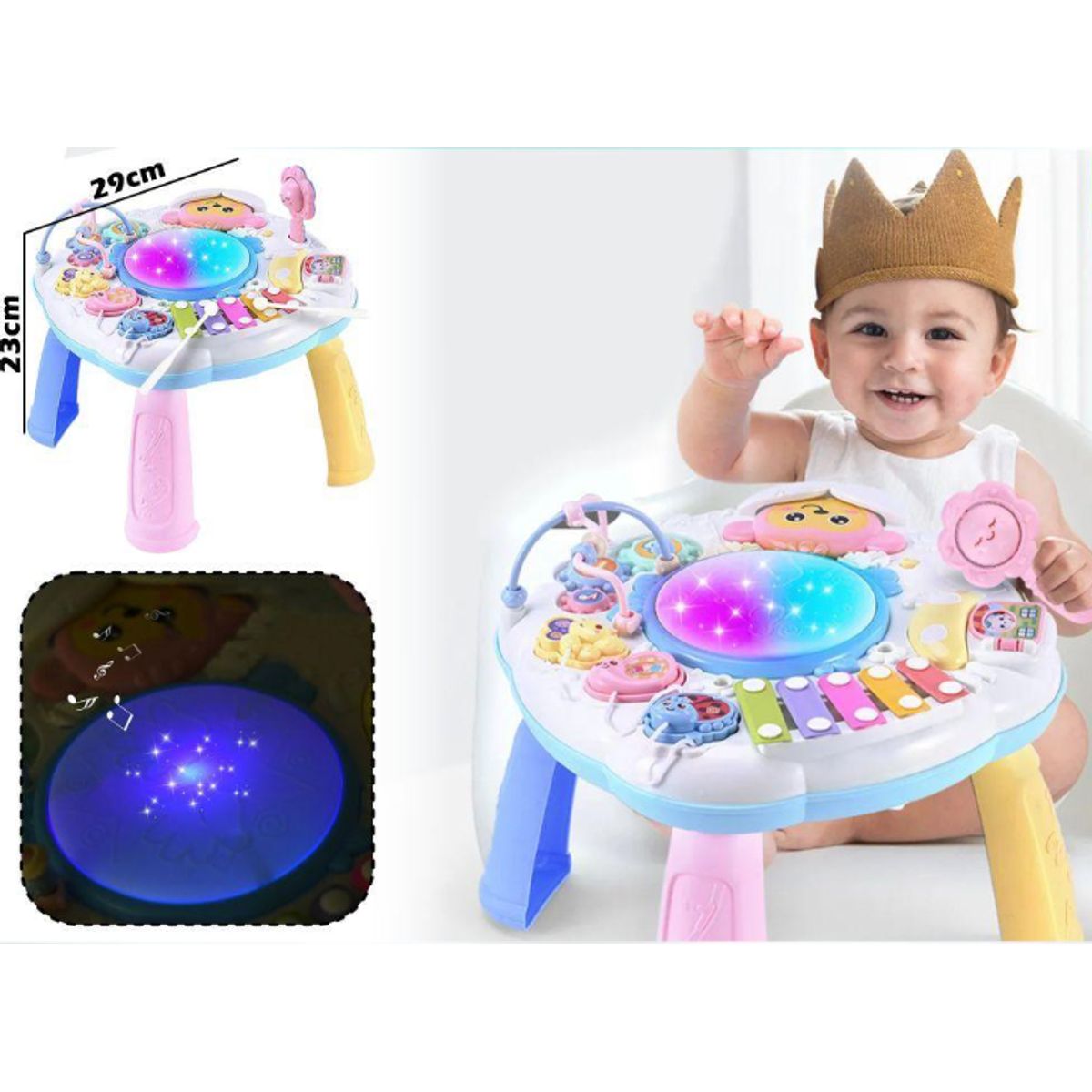 GENERICO - Mesa De Actividades Interactiva Musical para Bebés