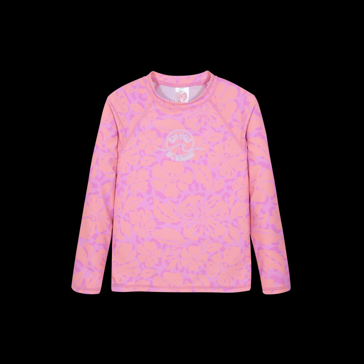 H2O WEAR - Traje de Baño Niña Polera UV50 MLarga H2O Wear Fucsia