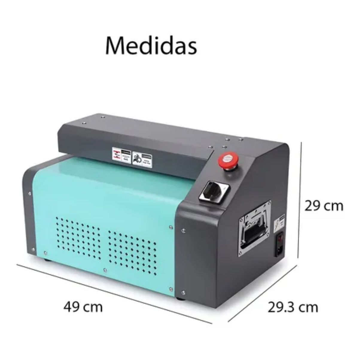 HOMEBRANDT - Máquina Trituradora De Cartón Para Relleno Y Embalaje 370w Turquesa