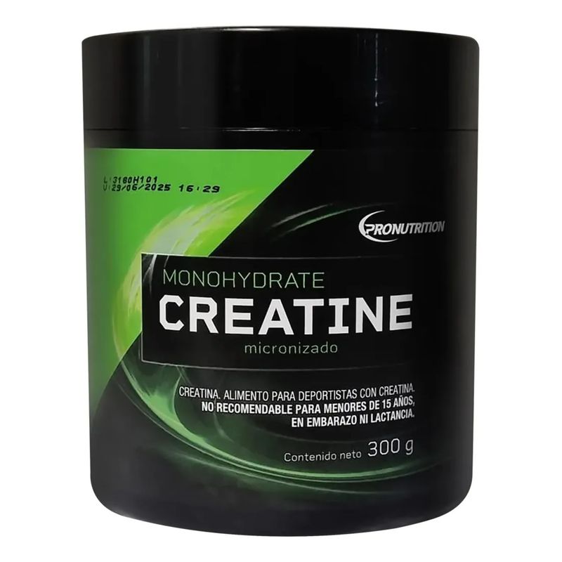 GENERICO - Creatina Pronutrition Monohidrato Micronizada 300gr Sin Sabor