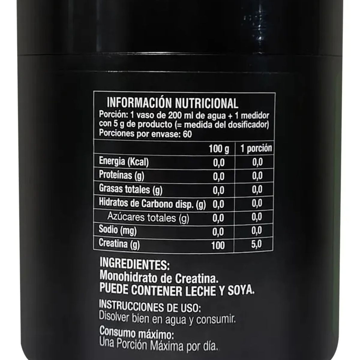 GENERICO - Creatina Pronutrition Monohidrato Micronizada 300gr Sin Sabor