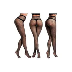 LOOK SHOP - Panty Medias Mallas De Red Pantimedias Stretsh Nylon 1201