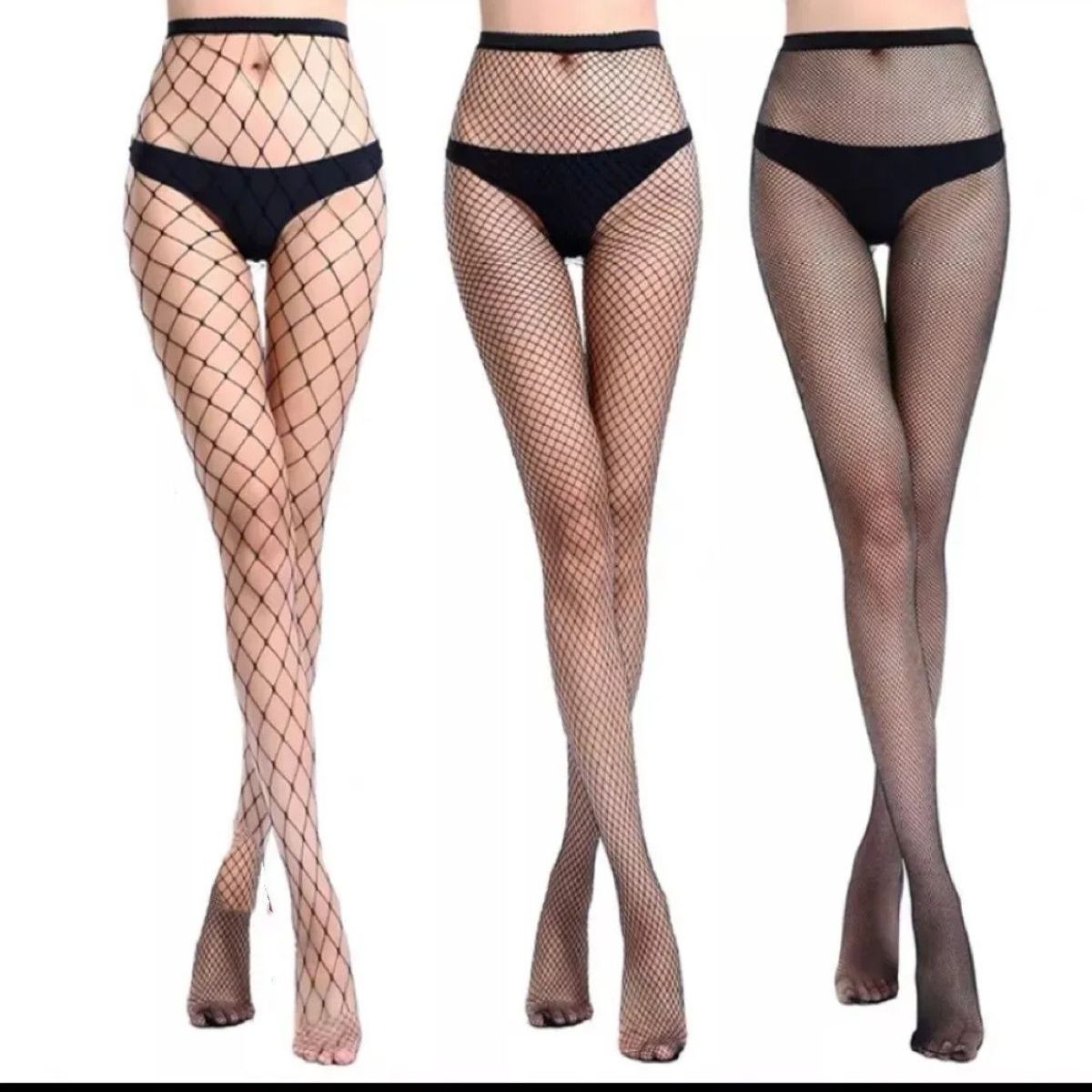 LOOK SHOP - Panty Medias Mallas De Red Pantimedias Stretsh Nylon 1202