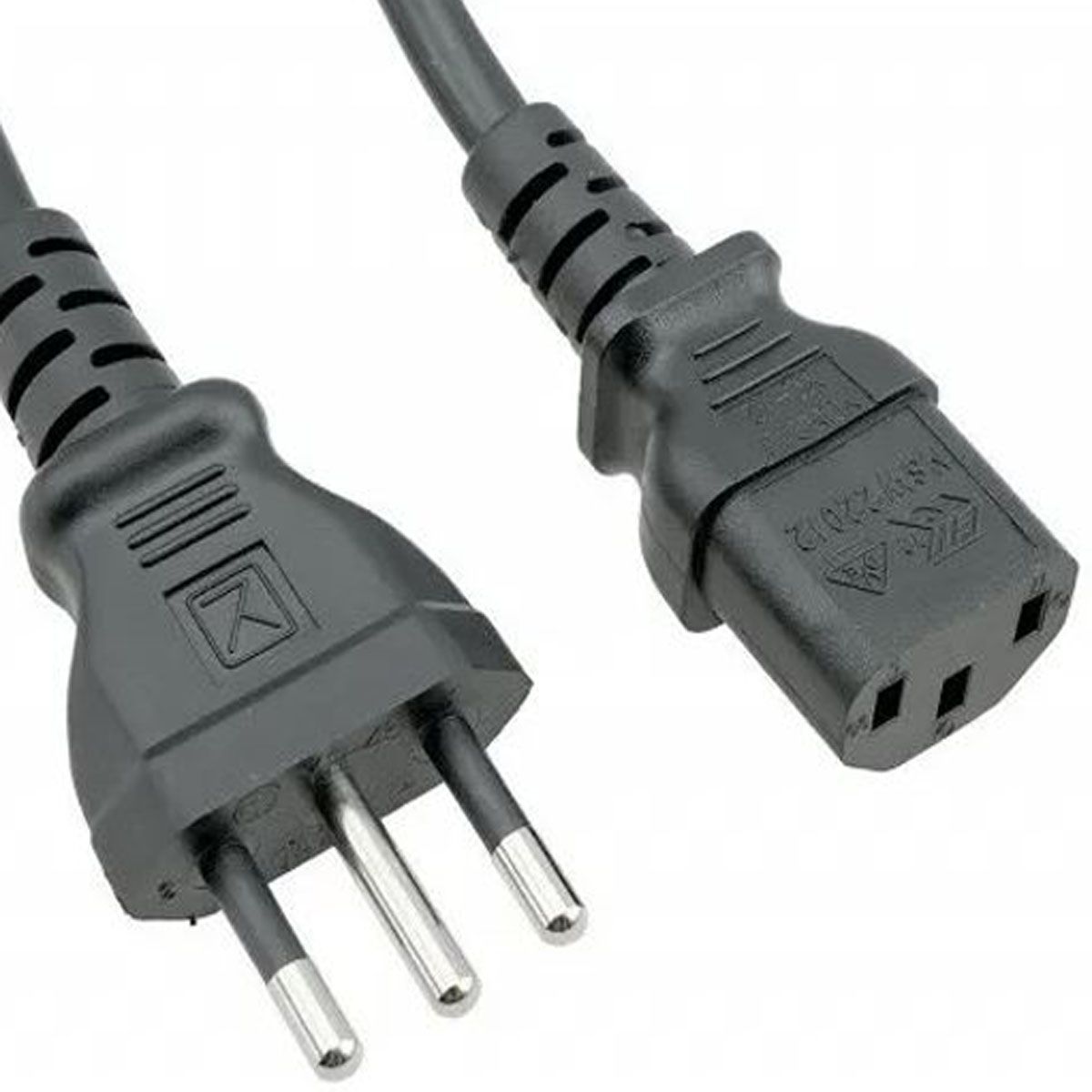 GENERICO - CABLE DE PODER PARA PC. 3 METROS
