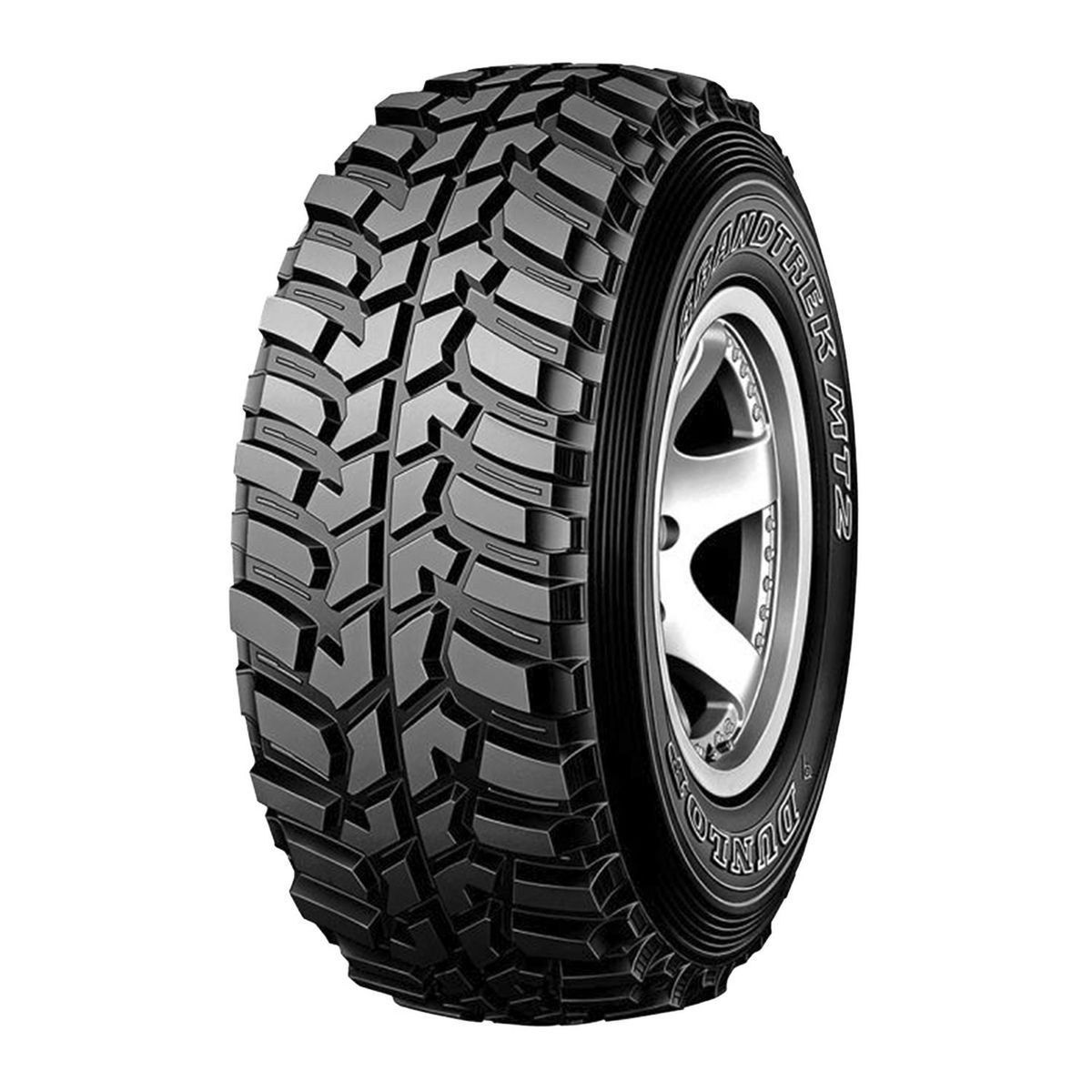 DUNLOP - Neumático 225/75R16 115/112Q MT2 Dunlop 10PR M/T LT TL THA