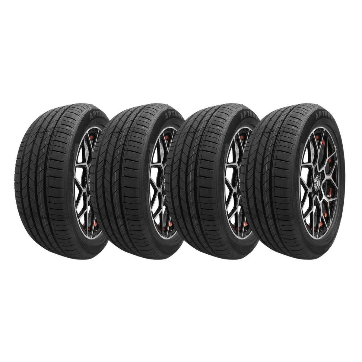 GENERICO - Set 4 Neumáticos 175/55R16 80H RP022 Aptany PR H/T TL BLK