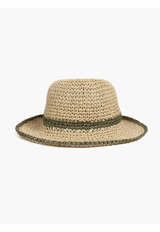 Sombrero Mujer Paradiso Detalles Beige TALLA UNICA