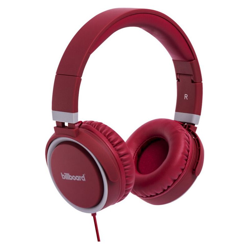 BILLBOARD - Audifono Billboard Over Ear Extra Bass Rojo