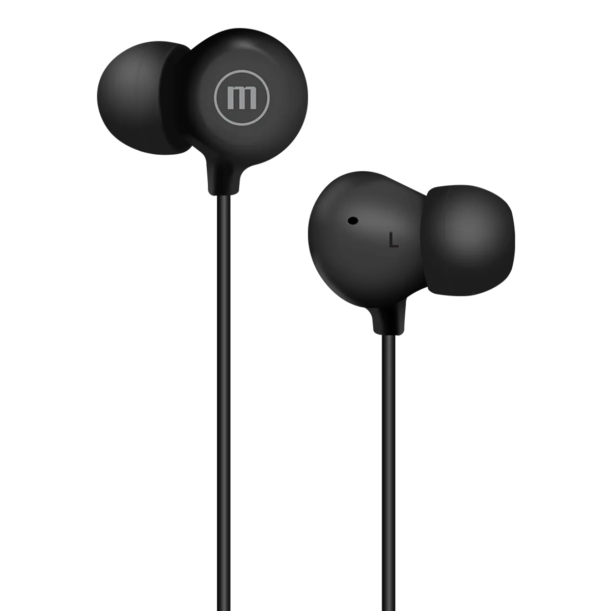 MAXELL - Pack 10 Audífonos Maxell In-bax Con Micrófono In Ear Tipo C Negro