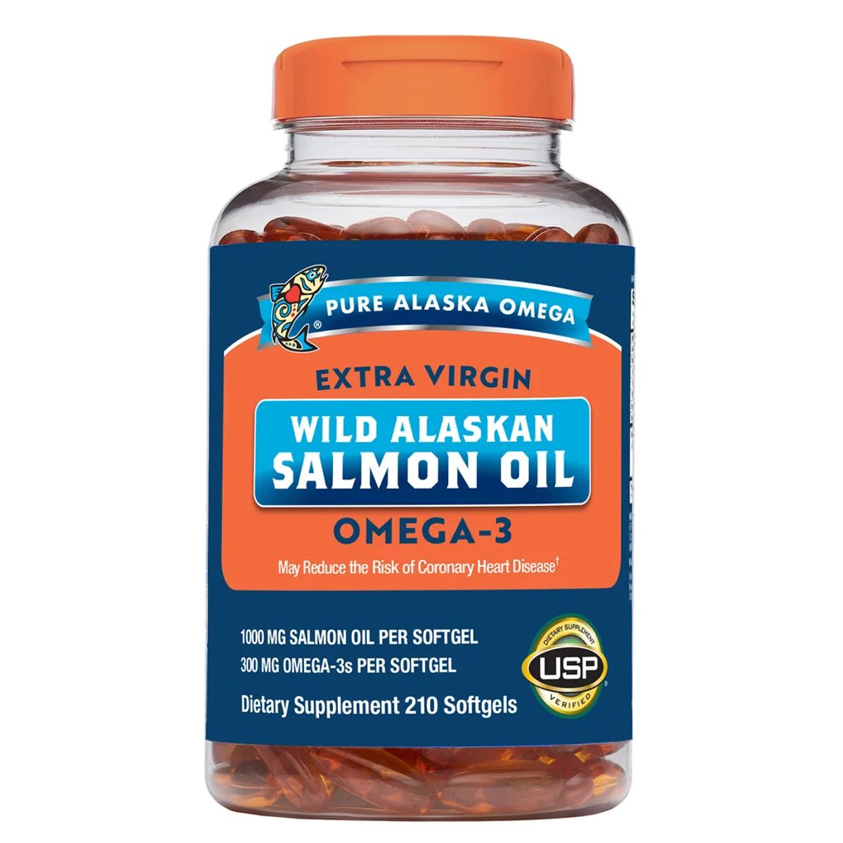 NUTREX RESEARCH - Pure Alaskan Salmon Oil Omega 3 Aceite De Salmon Silvestre