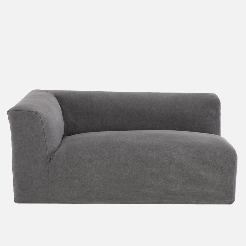 MILK - SILLON SECCIONAL DERECHO SLOW GRIS