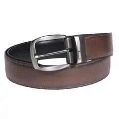 GINO RODINIS - CINTURON REVERSIBLE HOMBRE  2524 - CAFÉ