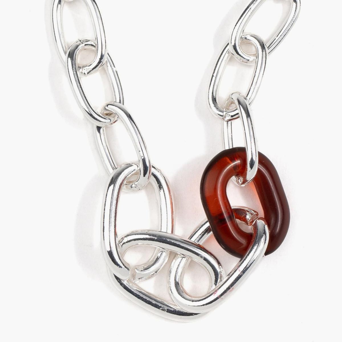 LOUNGE - Pulsera Mujer Gruesa Detalle Resina