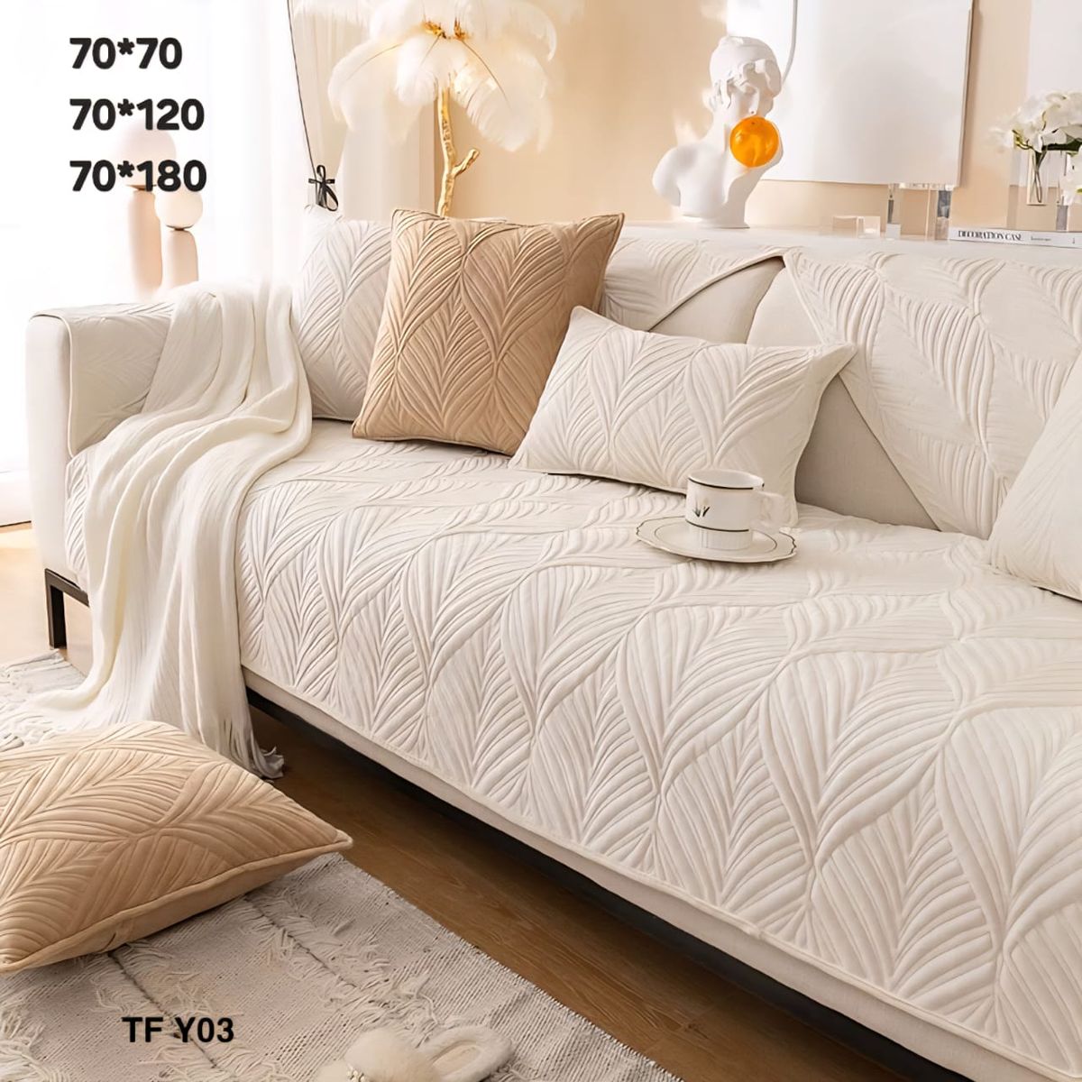 GENERICO - cubierta de sofa protector mat set 3-1-1